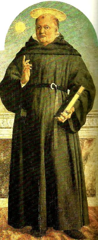 Piero della Francesca polyptych of saint augustine